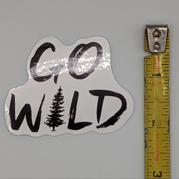Go Wild Sticker - Picture 2 of 2